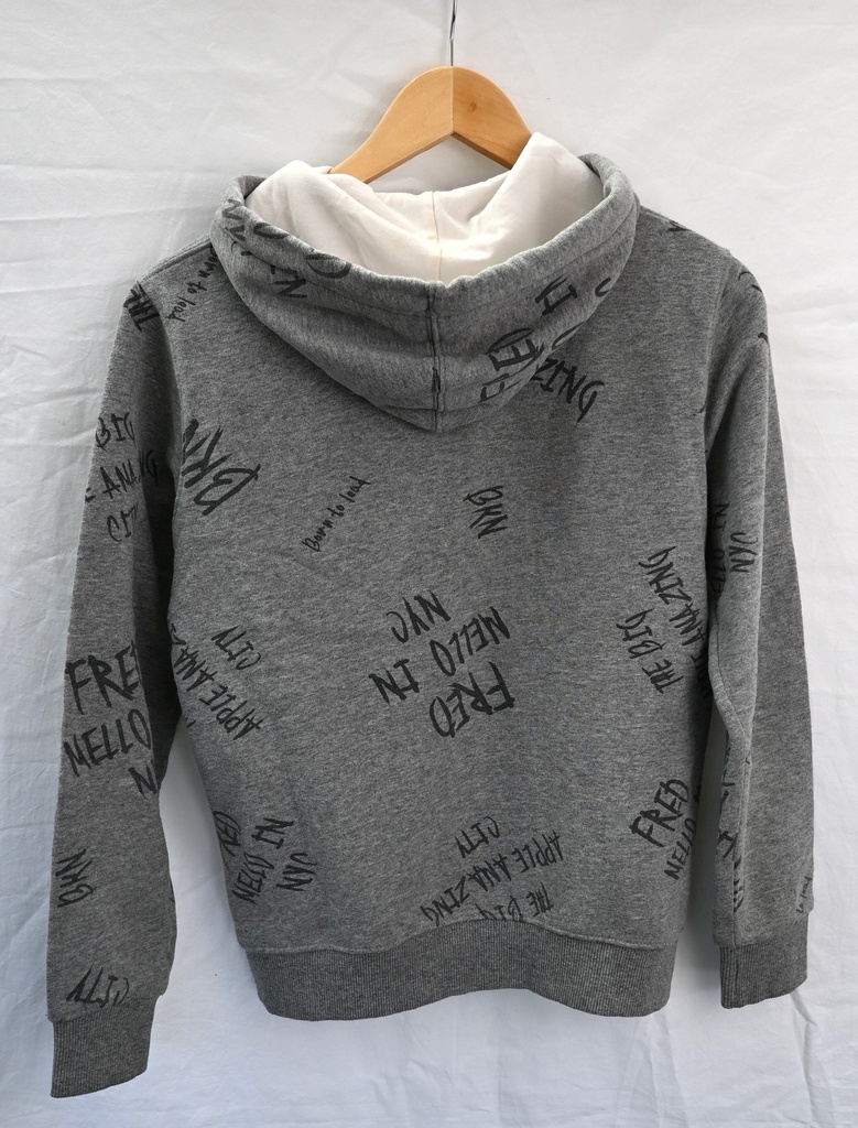 Hoodie, Fred Mello New York, maat XL - PI - Extra 1