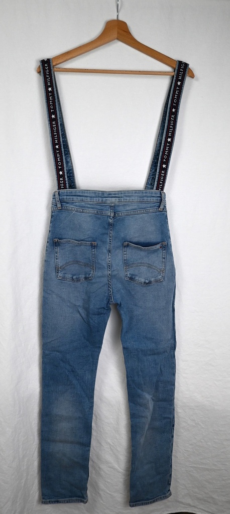 Jeansbroek met bretellen, Tommy Hilfiger, 14 jaar - Extra 1