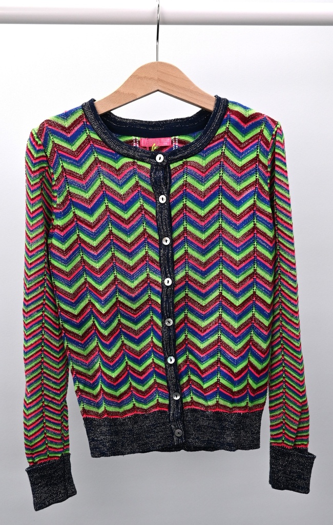 Cardigan, Le Big, maat 7/8 jaar