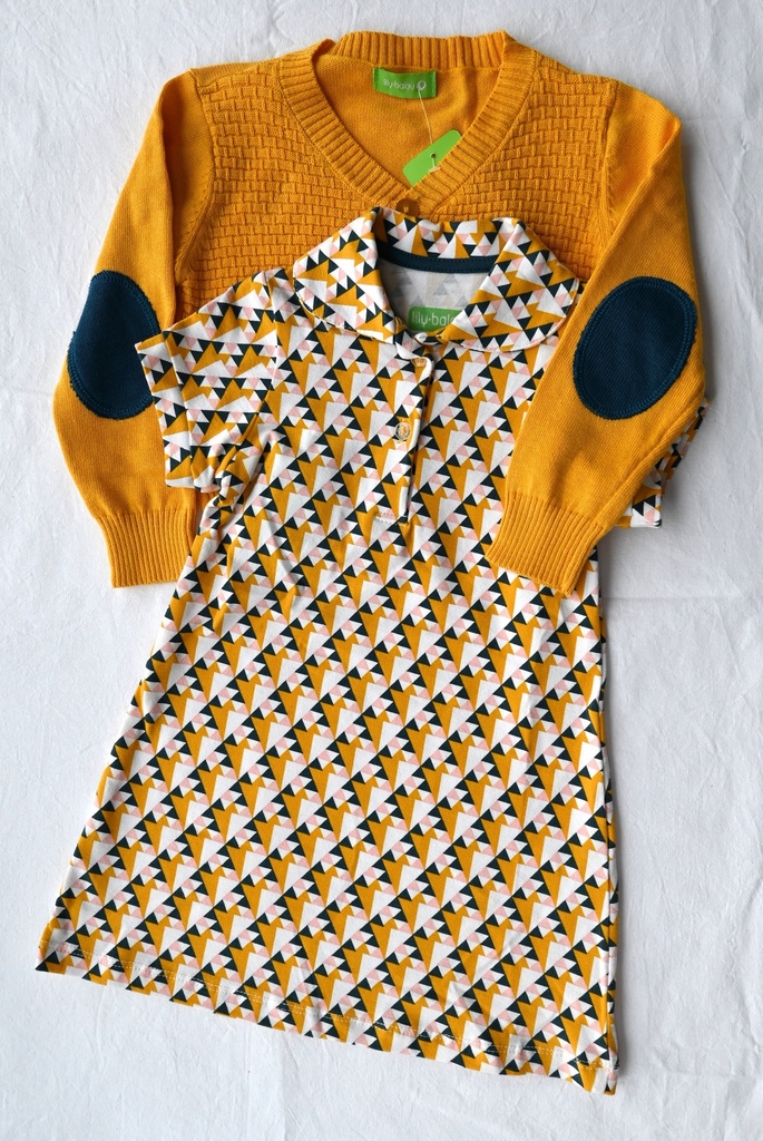 [SRE054] Jurk en cardigan, Lily Balou, 18/24 maanden