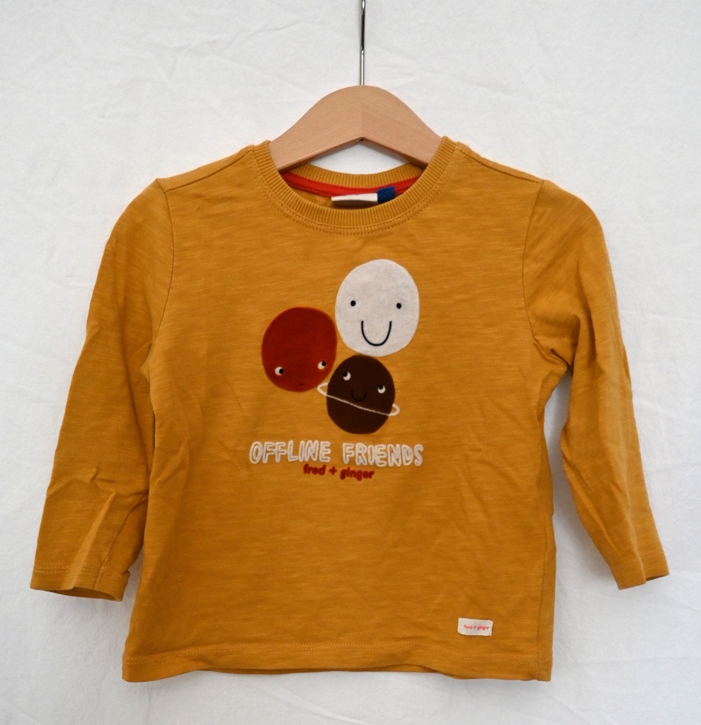 [SLA049] Longsleeve T-shirt, Fred + Ginger, 3 jaar