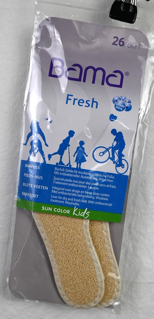 Inlegzool, BAMA Fresh Sun color, maat 26