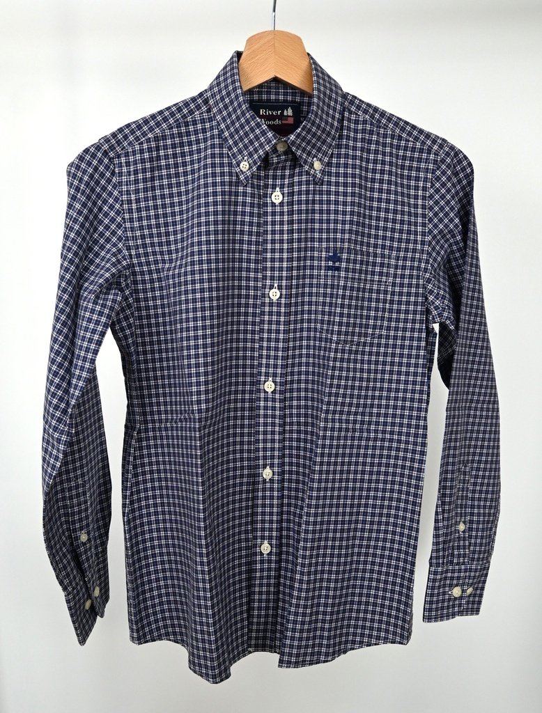 [NID004] Hemd, River Woods, 12 jaar