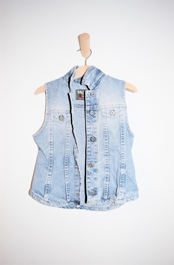 Mouwloos jeansjasje, IKKS, 6 jaar
