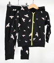 Hoodie met rits en legging, moi, 3/4 jaar