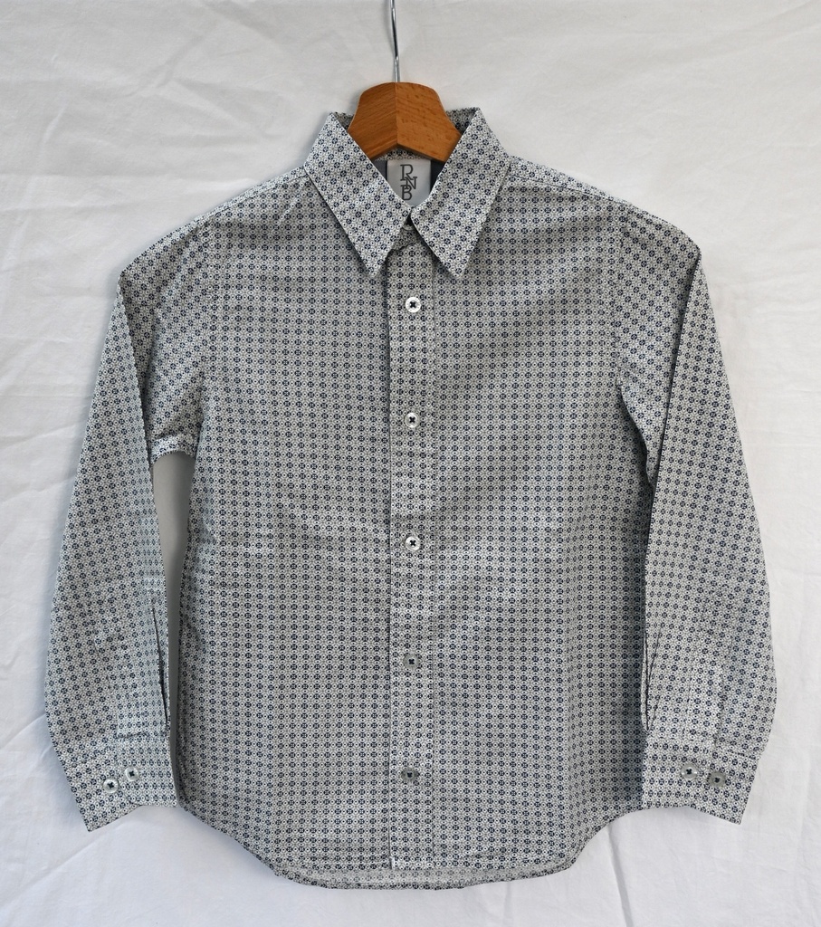 [KVM057] Hemd, Red & Blu, 8 jaar