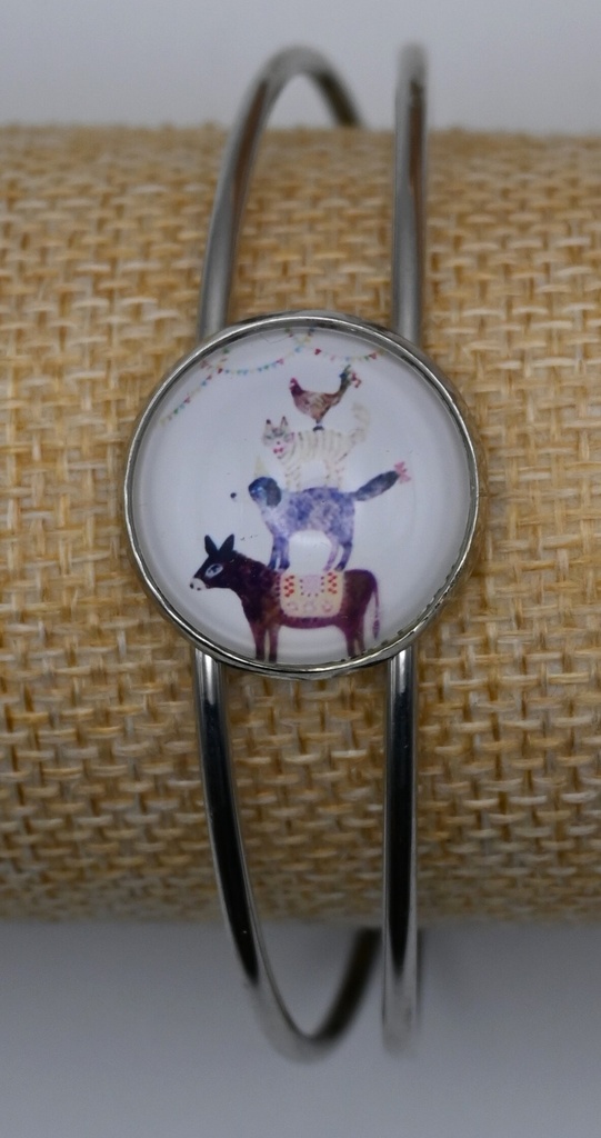 [IVAR005] Armband Cuff Bremer stadsmuzikanten