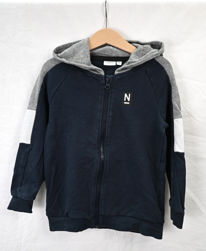Hoodie met rits, Name It, 6 jaar
