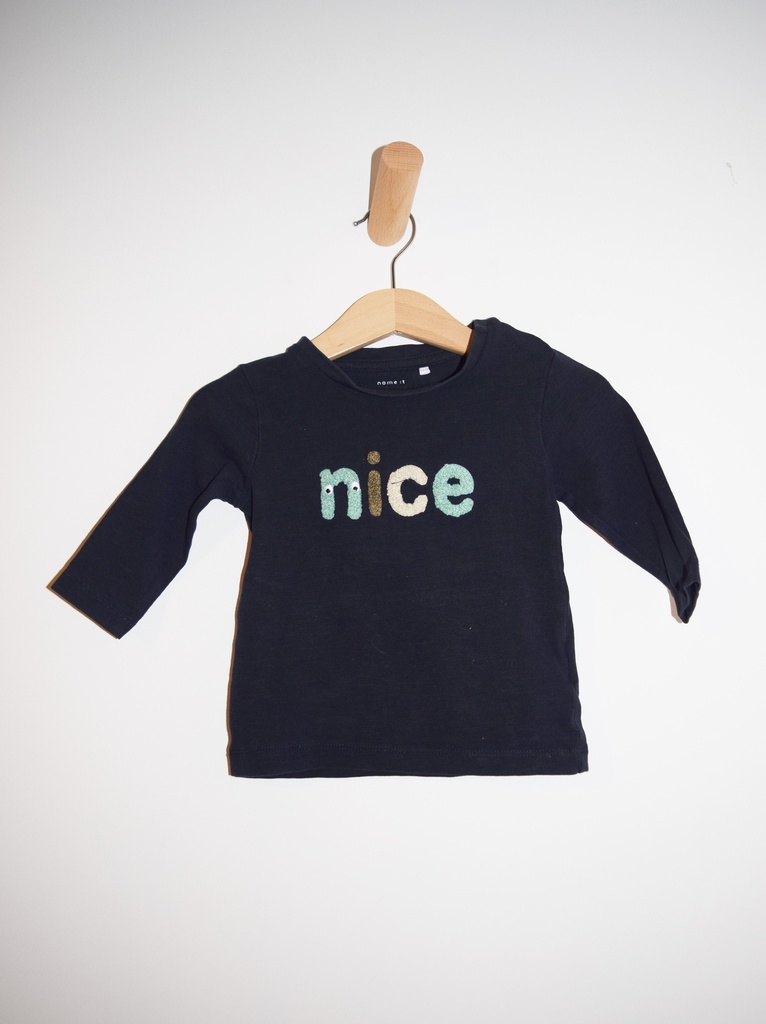 [GSW002] Longsleeve T-shirt, Name It, 6/9 maanden