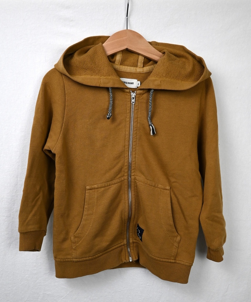 [TRA065] Hoodie met rits, Filou & Friends, 4 jaar