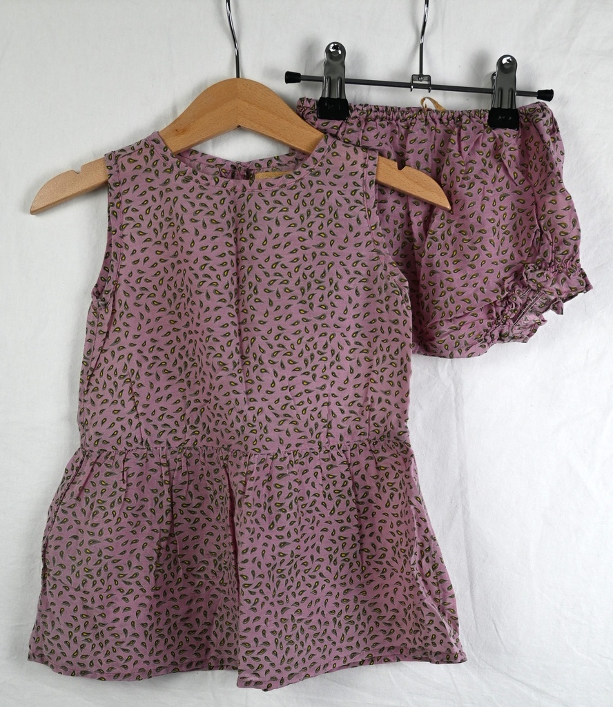 [DDR091] Zomerjurk en pamperbroekje, Gold, 18 maanden