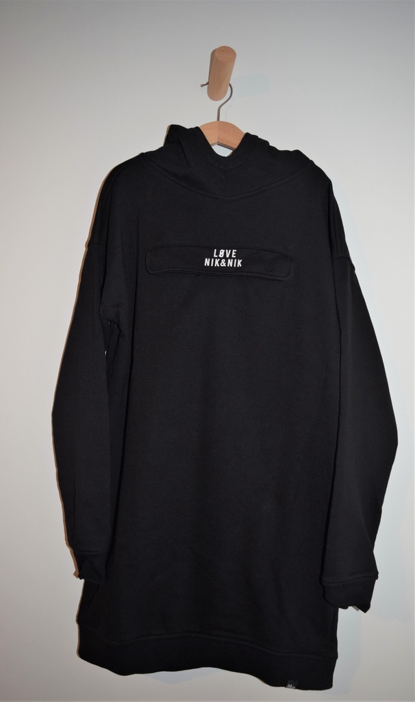 Sweaterjurk met kap, Nik & Nik, 14 jaar