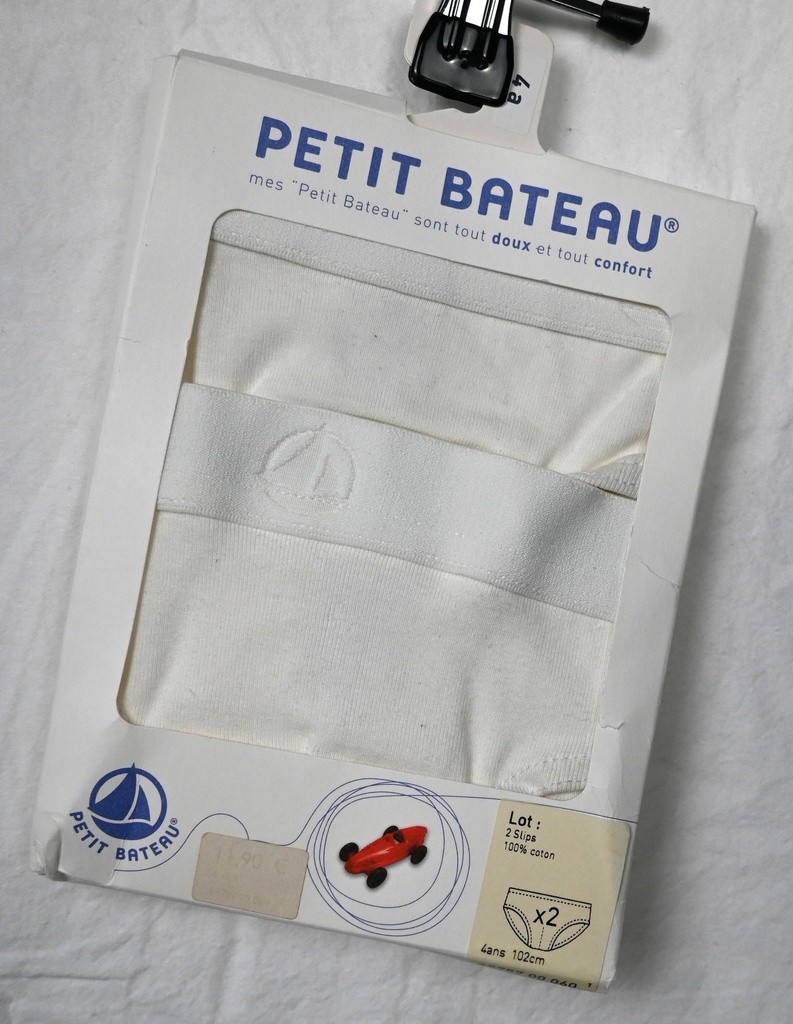 Set van 2 slips, Petit Bateau, 4 jaar