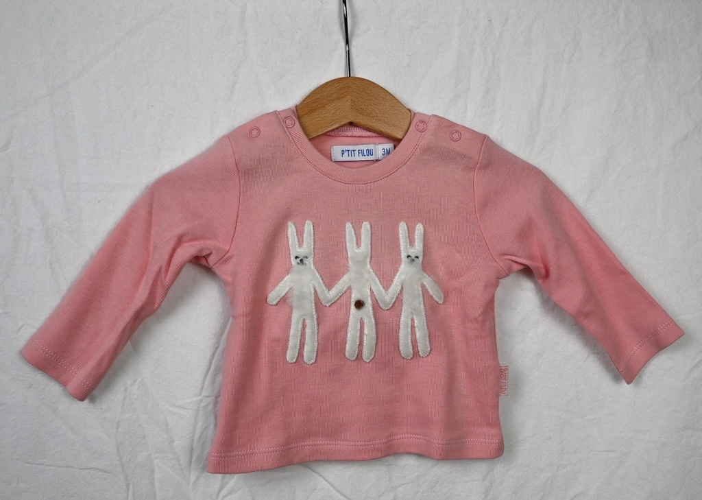 [BLE006] Dunne trui, P'tit Filou, 3 maanden