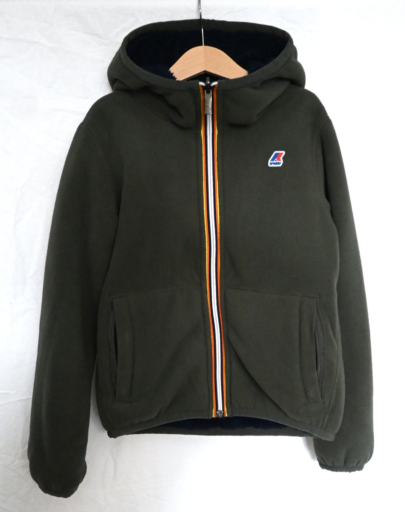 Dubbelzijdige fleecevest, K-Way, 10 jaar