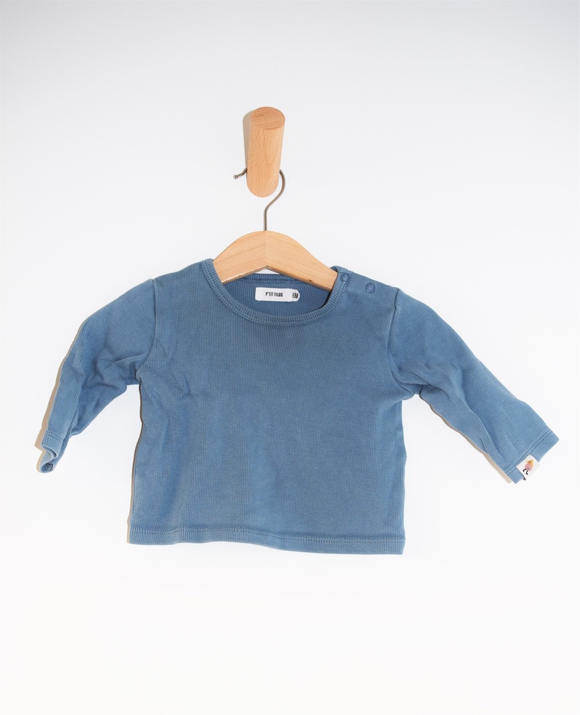 Longsleeve T-shirt, P'tit Filou, 6 maanden